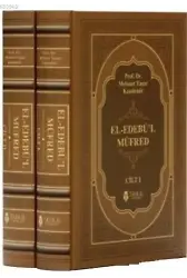 El-Edebü'l Müfred; (2 Cilt Takım, Kuşe Kapak, Ivory Kağıt)