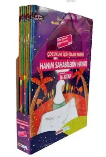 Hanım Sahabilerin Hayatı (16 Kitap Set); Çocuklar İçin İslam Tarihi