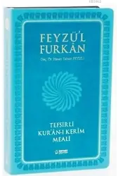 Feyzü'l Furkan Tefsirli Kur'an-ı Kerim Meali; (Büyük Boy, Sadece Meal, Mıklepli, Turkuaz)