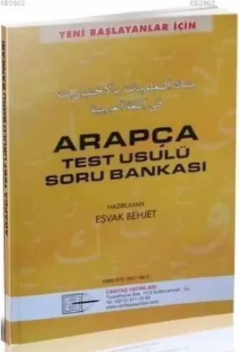 Arapça Test Usulü Soru Bankası