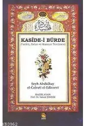 Kaside-i Bürde; Fazileti,Sırları,ve Manzum Tercümesi