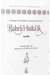 Bahrü'l-Hakâ'ik (Uzman Düzeyi); Tam Metin