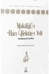 Makâlât (Akademisyen Düzeyi); Transkripsiyonlu Tam Metin