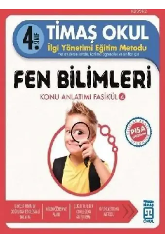 4. Sınıf Fen Bilimleri Konu (4 Kitap Fasikül)