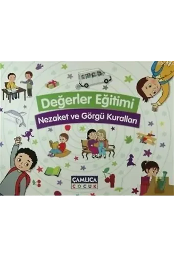Değerler Eğitimi - Nezaket ve Görgü Kuralları (Kutulu - 10 Kitap)