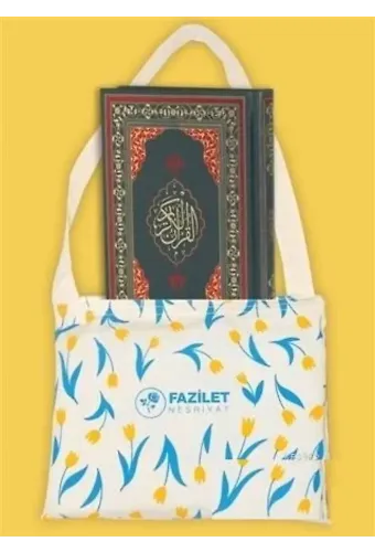 Özel Bez Çantalı Orta Boy Kuran-ı Kerim