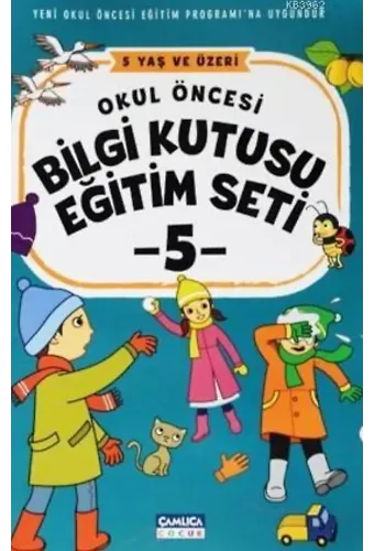 Okul Öncesi Bilgi Kutusu Eğitim Seti - 5 Yaş ve Üzeri (5 Kitap)