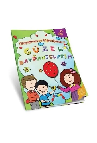 Güzel Davranışlarım Boyama Kitabı | Nilgün Tağ
