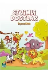 Sevimli Dostlar Boyama Kitabı