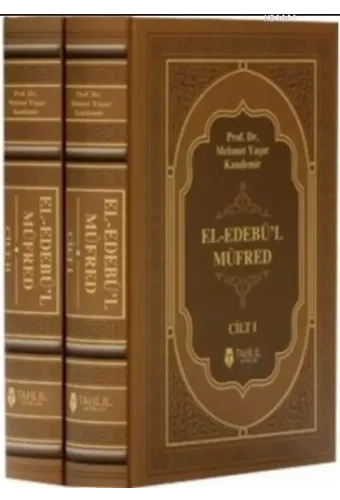 El-Edebü'l Müfred (2 Cilt Takım, Termo Deri, Ivory Kağıt)