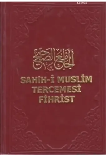 Sahih-i Muslim Tercemesi - Fihrist