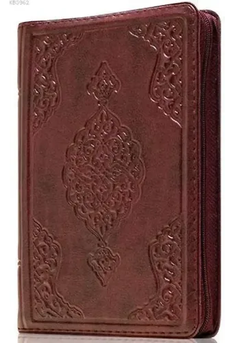 Çanta Boy Kur'an-ı Kerim (Bordo Renk, Kılıflı, Mühürlü)