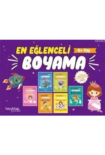 En Eğlenceli Boyama 6'lı Set