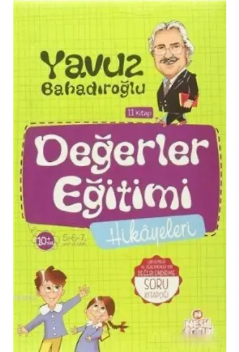 Değerler Eğitimi Hikayeleri (11 Kitap Kutulu Set); Ebeveynler ve Öğretmenler İçin Değerlendirme Soru Kitapçığı