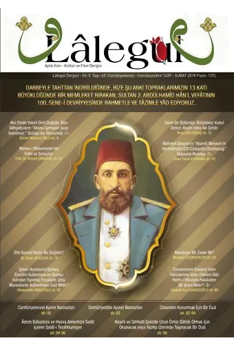Lalegül Dergisi Şubat 2018 Sayısı