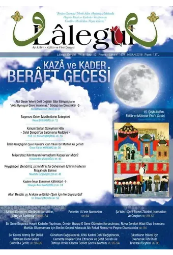 Lalegül Dergisi Nisan 2018 Sayısı