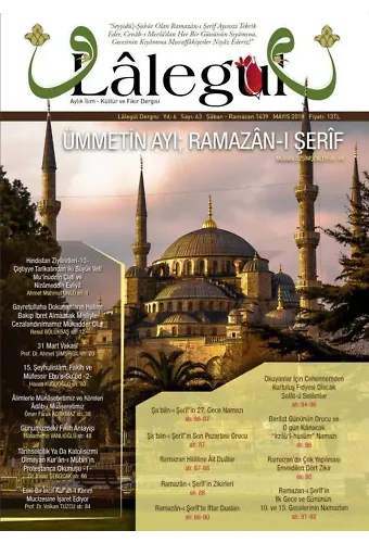 Lalegül Dergisi Mayıs 2018 Sayısı
