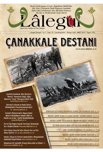 Lalegül Dergisi Mart 2019 Sayısı