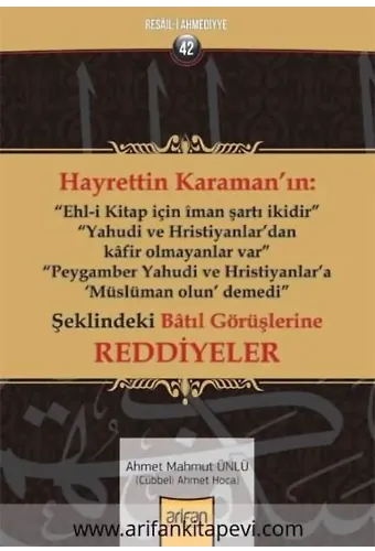 Hayrettin Karamana Reddiyeler