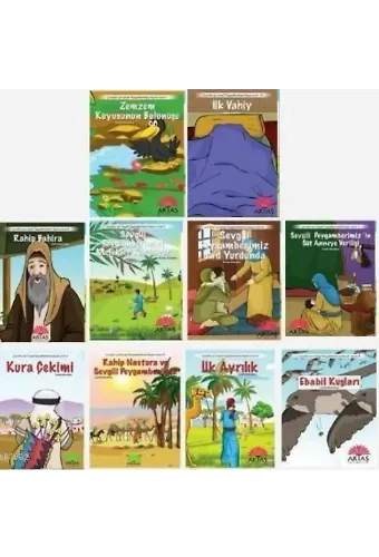 Çocuklar İçin Sevgili Peygamberimizin Hayatı Serisi (10 Kitap)