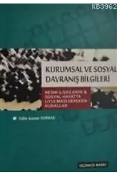 Kurumsal ve Sosyal Davranış Bilgileri