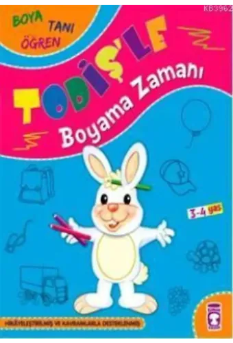 Todiş'le Boyama Zamanı; Boya Tanı Öğren, +2 Yaş