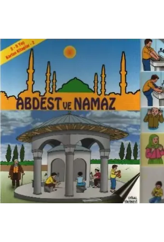 Çocuklar İçin Abdest ve Namaz Kitabı - Karton Kapak