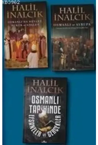 Halil İnalcık Seti; 3 Kitap