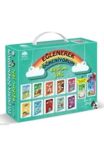 Eğlenerek Öğreniyorum Okul Öncesi Eğitim Seti 3/6 Yaş Arası