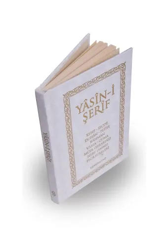 Yasini Şerif Cep Boy - Ciltli Beyaz Kapak