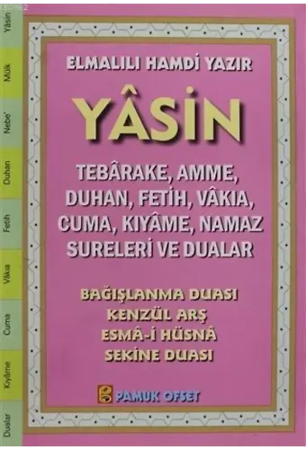 41 Sırlı Sureler Yasin; (Kod: 213)