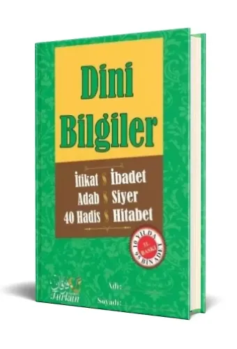 Dini bilgiler Abdullah Nakışçı Ciltli Kapak