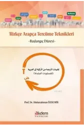 Türkçe Arapça Tercüme Teknikleri