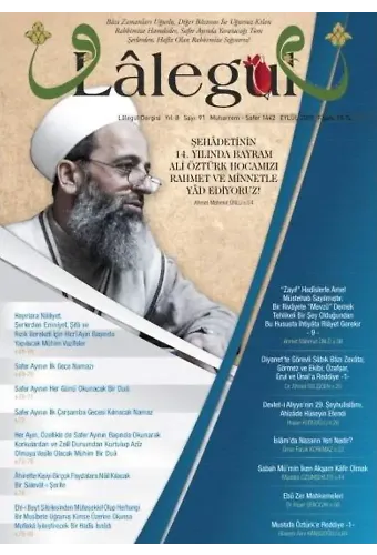 Lalegül Dergisi Eylül 2020 Sayısı