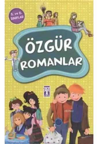Özgür Romanlar (7 Kitap Takım, Kutulu); 5. ve 6. Sınıflar İçin
