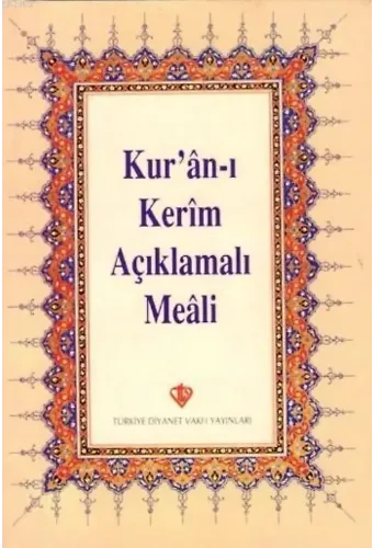 Kuranı Kerim ve Açıklamalı Meali Cep Boy Plastik Kapak Bilgisayar Hattı