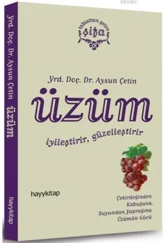 Üzüm; İyileştirir, Güzelleştirir