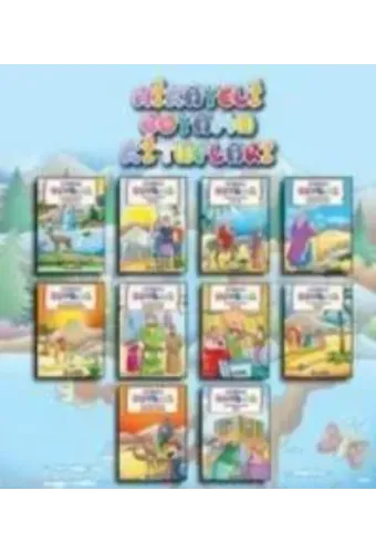 Hz. Muhammed'in Hayatı - 10'lu Set; Hikayeli Boyama Kitapları