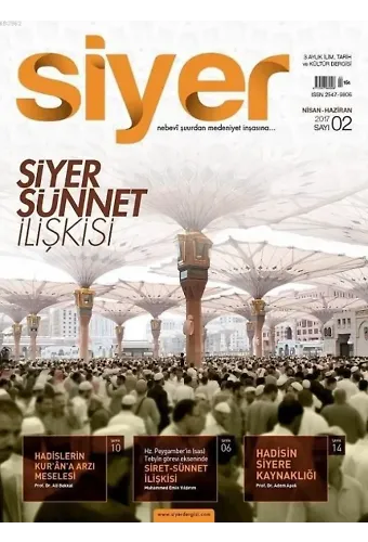 Siyer İlim Tarih ve Kültür Dergisi - 2. Sayı