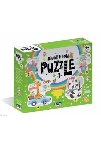 Minikler İçin Puzzle - 1 (Kutulu)
