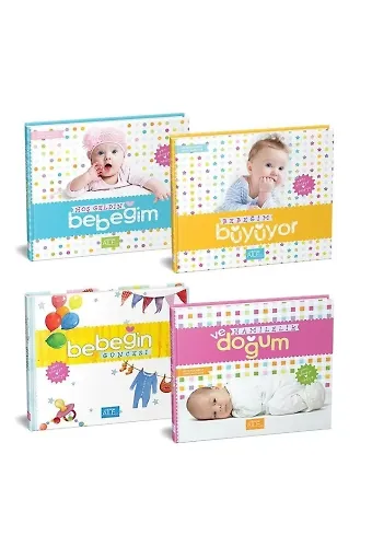 Hoşgeldin Bebeğim Seti 4 Kitap | Öznur Yavaş | Perihan Murat | Derya Şahin