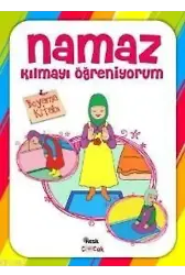 Namaz Kılmayı Öğreniyorum (Kız 3-7 Yaş) Boyama Kitabı