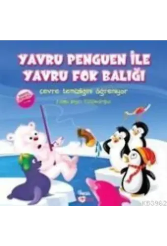 Yavru Penguen İle Yavru Fok Balığı