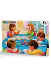 Renkli Çizgiler - (Eğlenceli Puzzle 5)