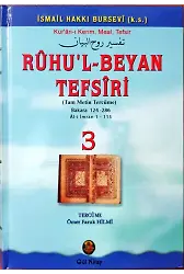 Ruhul Beyan Tefsiri 3. Cilt