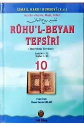 Ruhul Beyan Tefsiri 10. Cilt