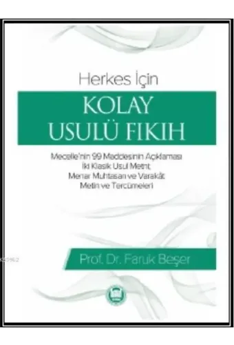 Herkes İçin Kolay Usulü Fıkıh