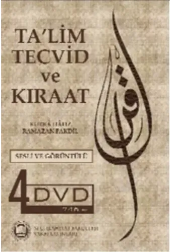 Ta'lim, Tecvid ve Kıraat (DVD); Sesli Görüntülü, 4 DVD Set
