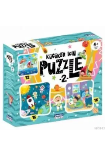 Küçükler İçin Puzzle - 2 (Kutulu)