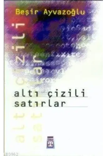 Altı Çizili Satırlar